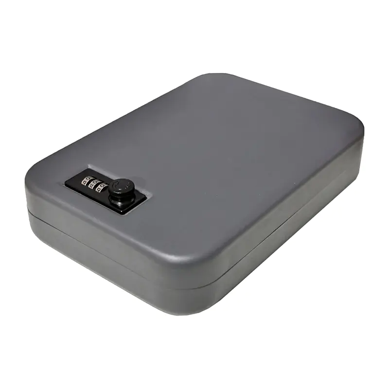 กล่องล็อค LB011C พร้อมรหัสล็อคสำหรับปืนพกขนาดเล็ก
