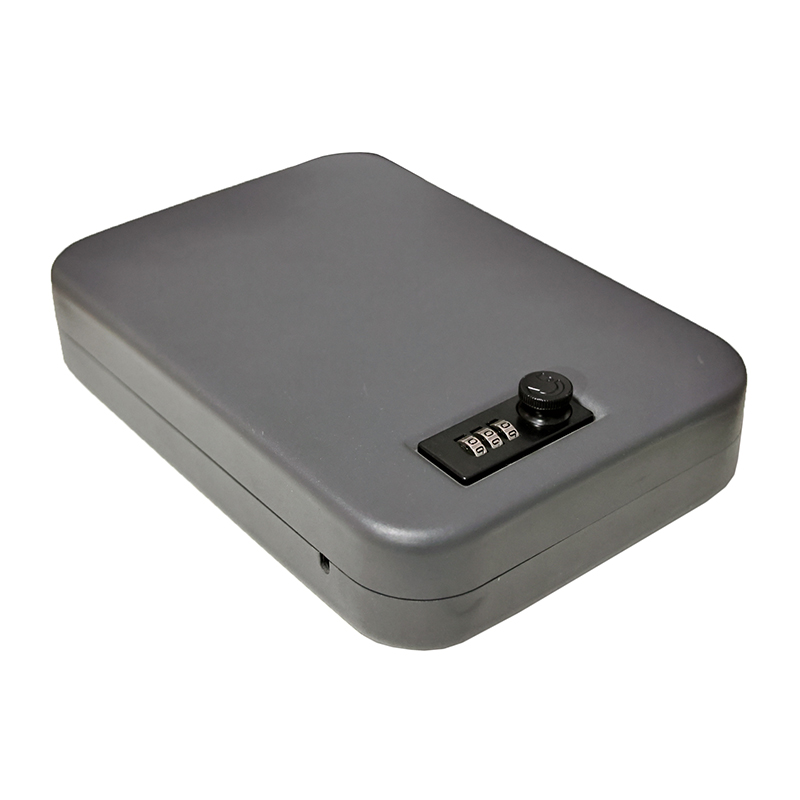 กล่องล็อค LB011C พร้อมรหัสล็อคสำหรับปืนพกขนาดเล็ก