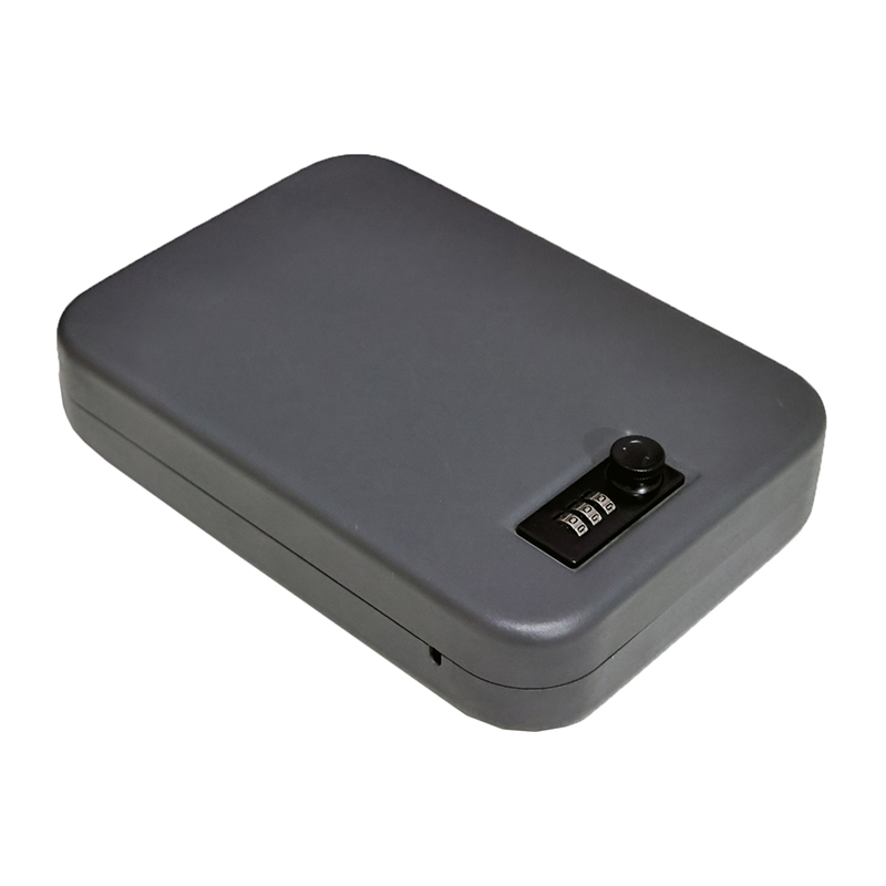 กล่องล็อค LB012C พร้อมรหัสล็อคสำหรับปืนพกขนาดเต็ม