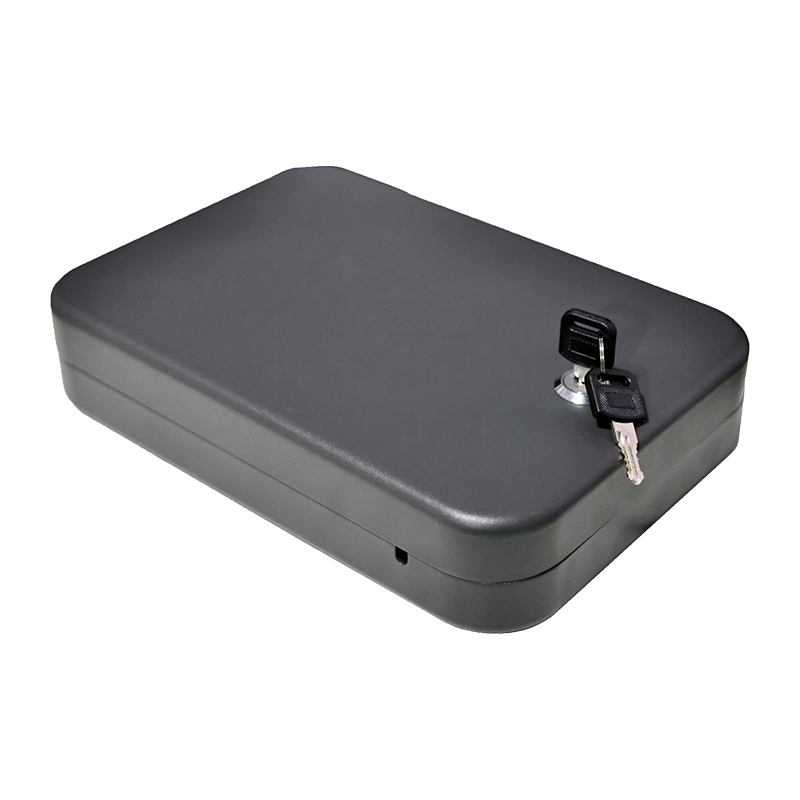 กล่องล็อค LB011K พร้อมกุญแจล็อคสำหรับปืนพกขนาดเล็ก