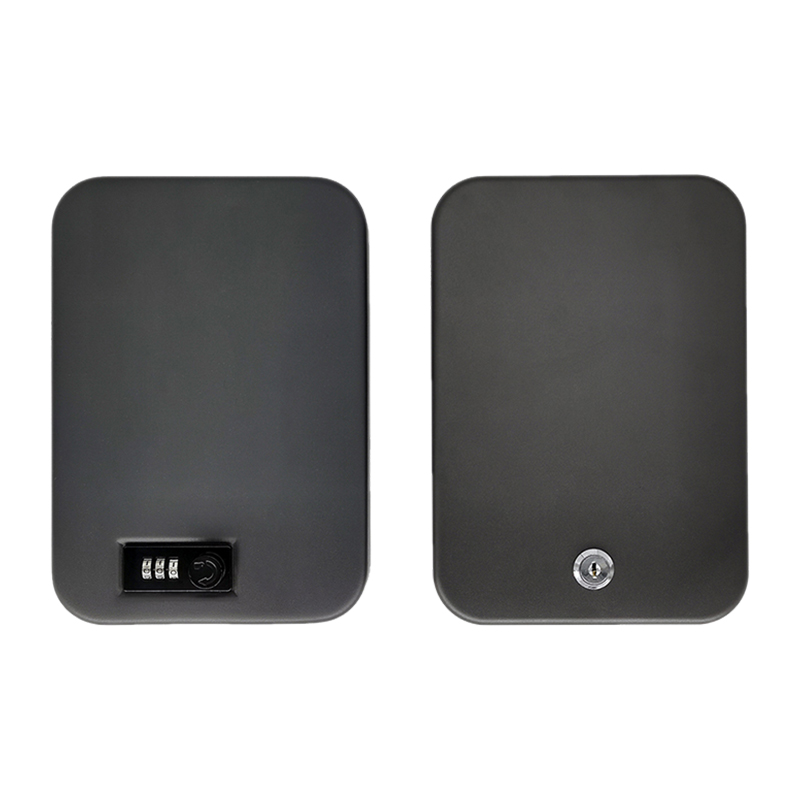 กล่องล็อค LB011K พร้อมกุญแจล็อคสำหรับปืนพกขนาดเล็ก