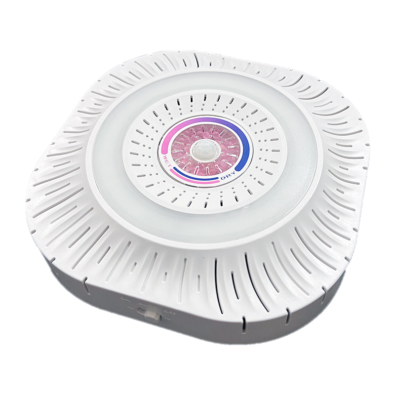 RD 0110 เครื่องลดความชื้นแบบชาร์จไฟได้พร้อมไฟ LED Motion